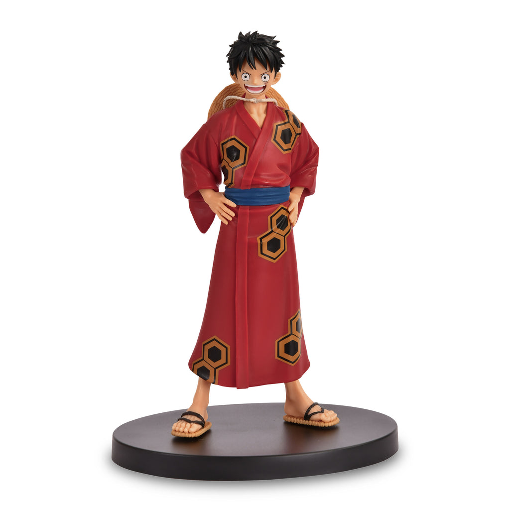 One Piece - Wanokuni Luffy Figur DXF Grandline Series
