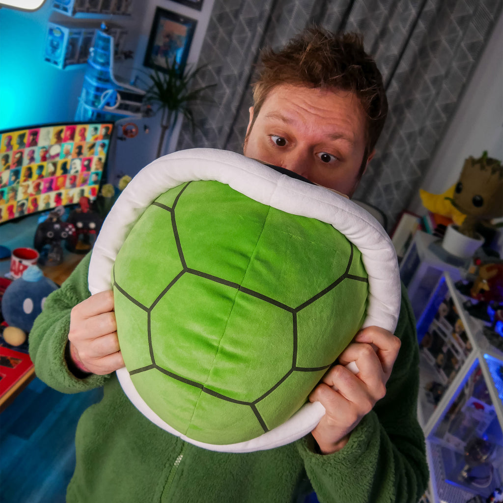 Produktbild Super Mario - Grüner Panzer Mocchi-Mocchi Plüsch Figur XL