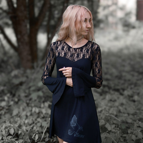 Produktbild Wednesday - Darkness Minikleid