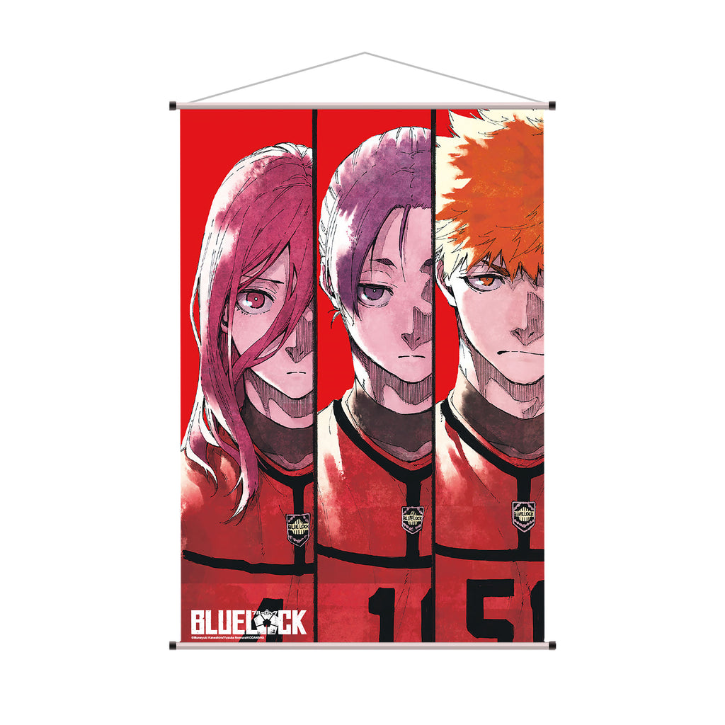 Produktbild Blue Lock - Team Red Wall Scroll