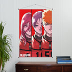 Produktbild Blue Lock - Team Red Wall Scroll