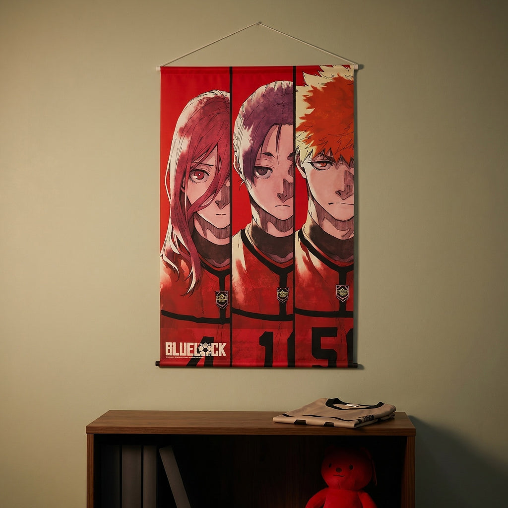 Produktbild Blue Lock - Team Red Wall Scroll