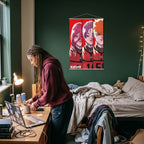 Produktbild Blue Lock - Team Red Wall Scroll