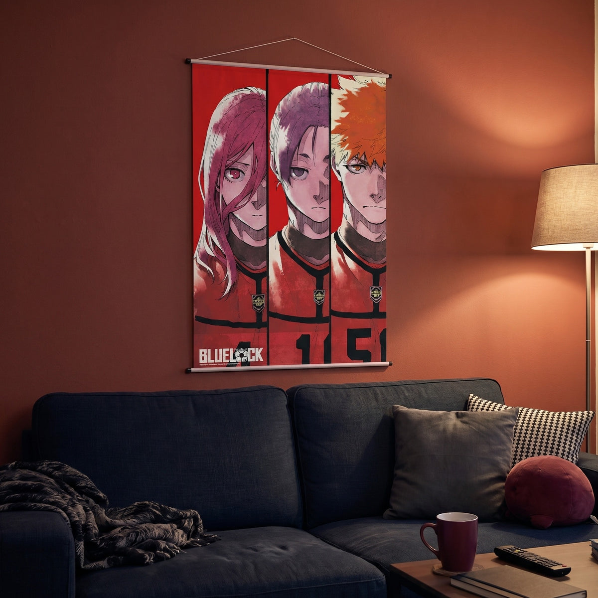 Produktbild Blue Lock - Team Red Wall Scroll