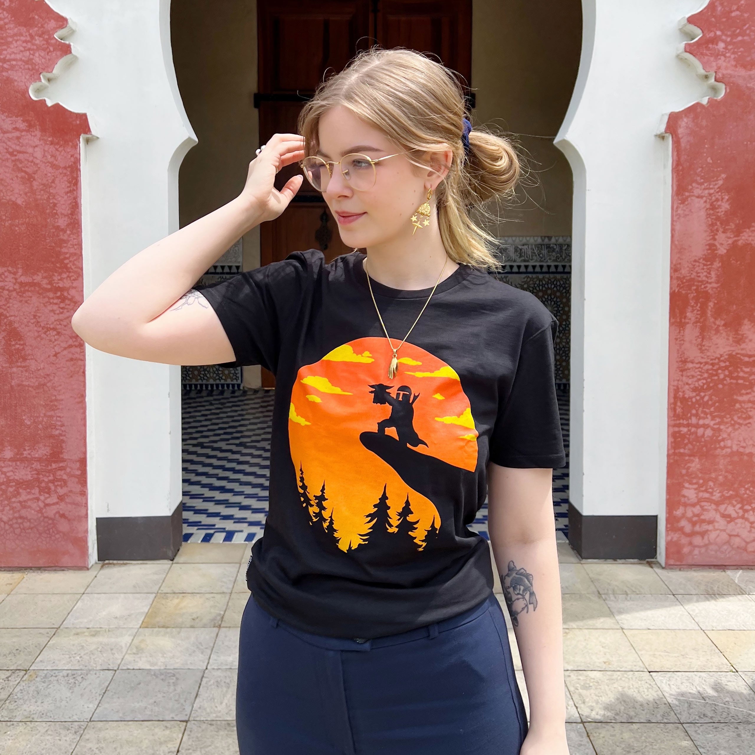 Produktbild Circle of Life T-Shirt für Mandalorian Fans schwarz