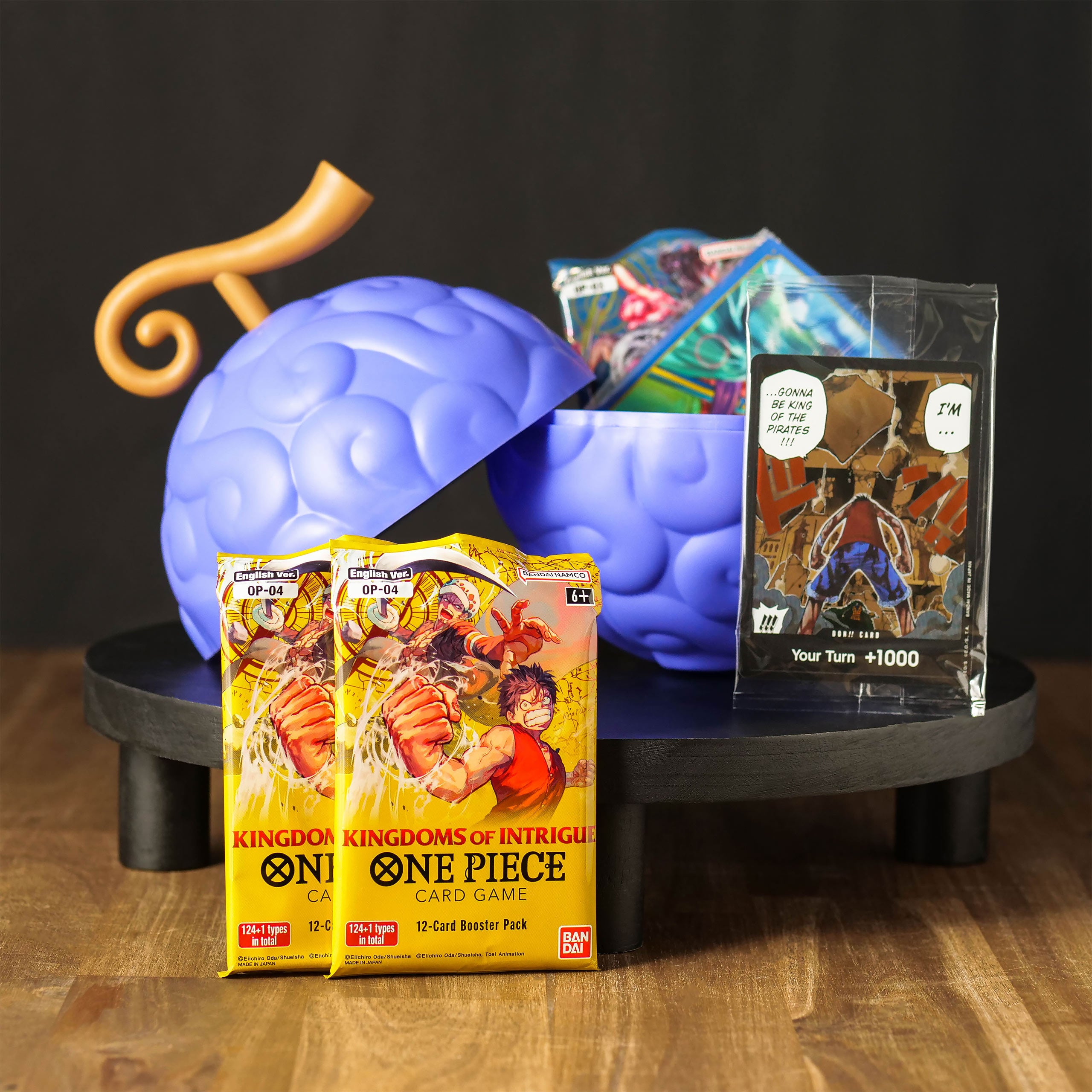 Produktbild One Piece Card Game - Gomu Gomu Teufelsfrucht Sammelkarten Box
