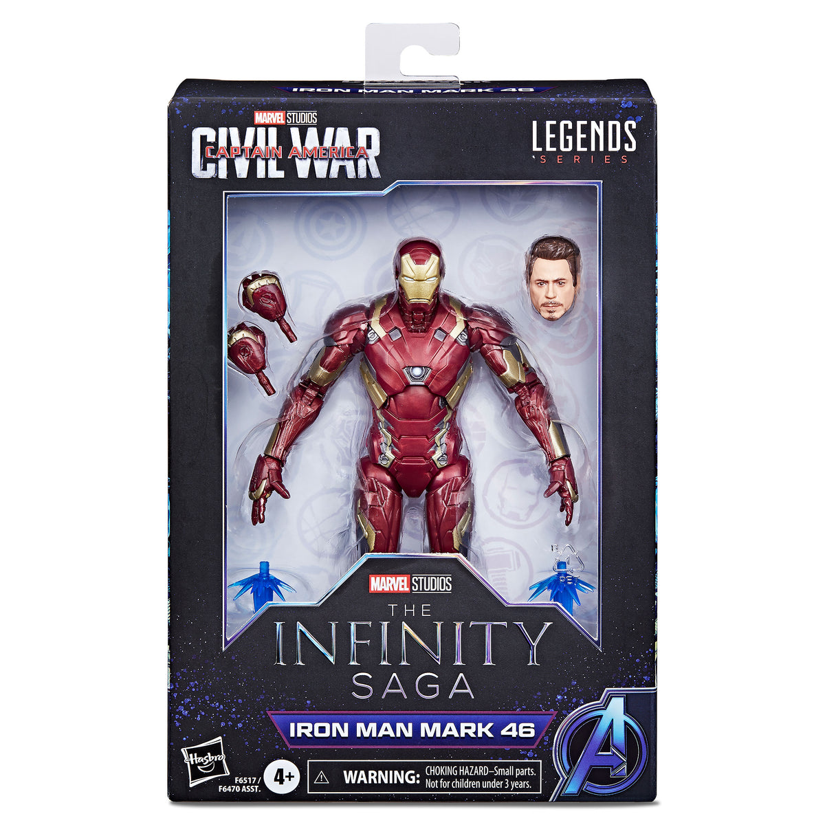 Produktbild The Infinity Saga - Iron Man Mark 46 Marvel Legends Series Actionfigur