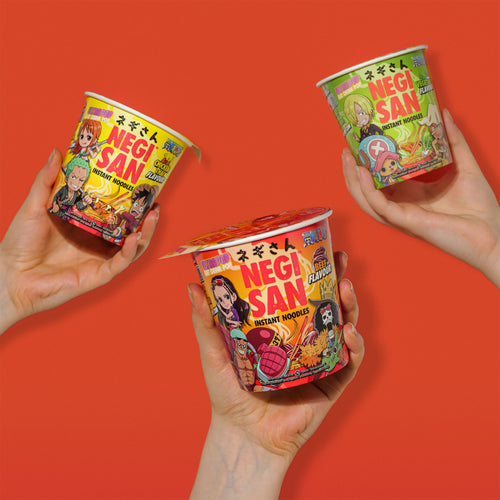 Produktbild One Piece Ramen - Sanji, Usopp und Chopper Vegetable Instant-Nudeln