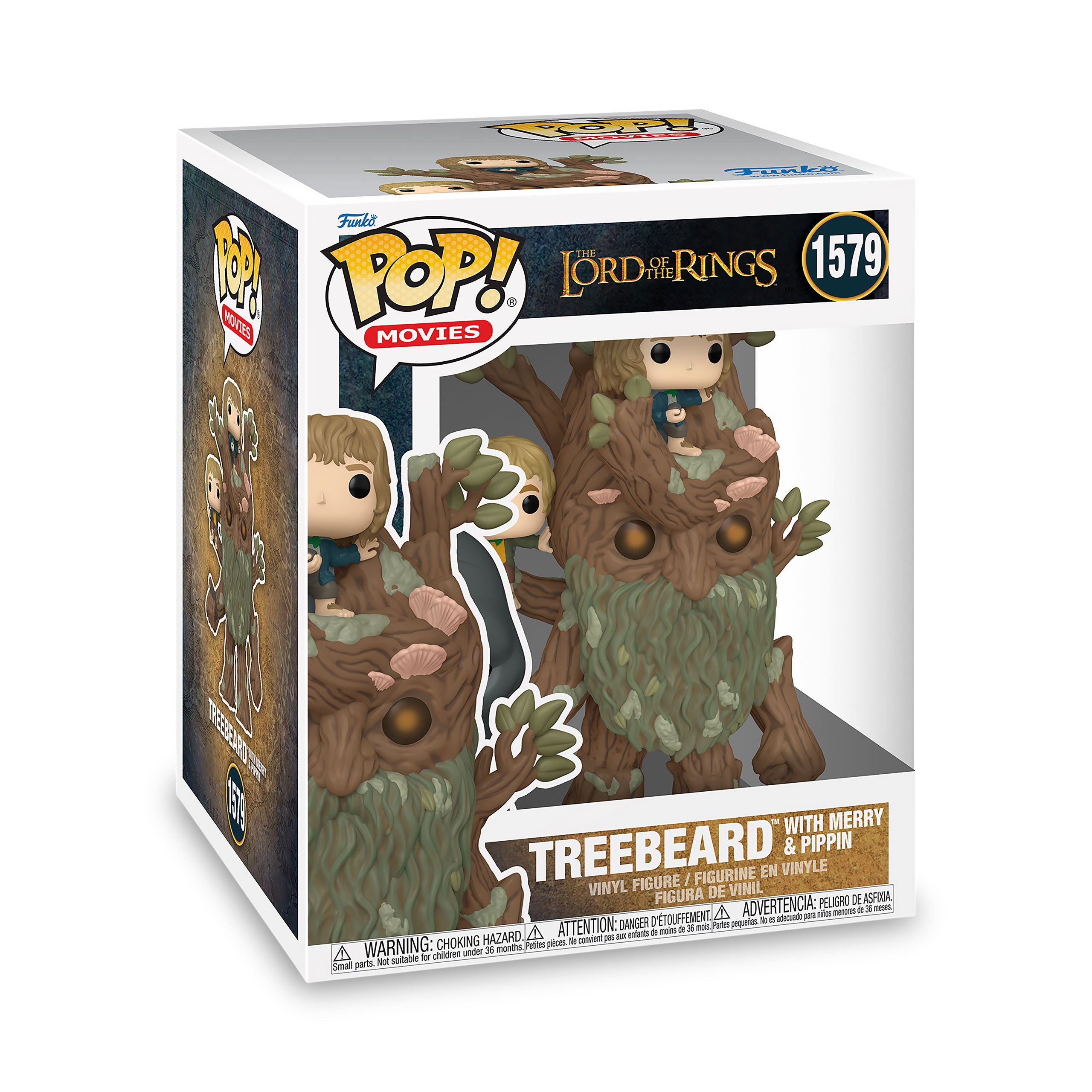 Produktbild Der Herr der Ringe - Baumbart mit Merry und Pippin Funko Pop Figur