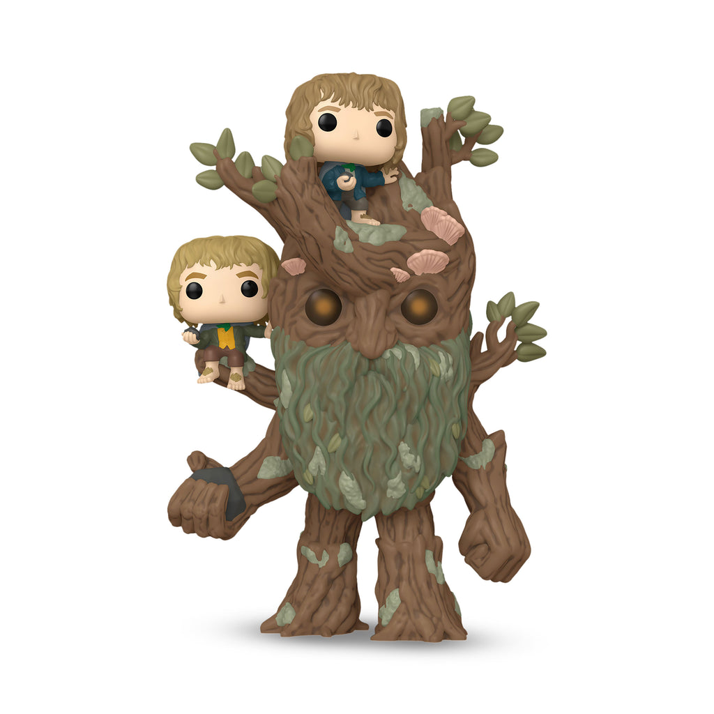 Produktbild Der Herr der Ringe - Baumbart mit Merry und Pippin Funko Pop Figur