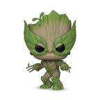 Produktbild Marvel - We Are Groot Wolverine Funko Pop Wackelkopf-Figur