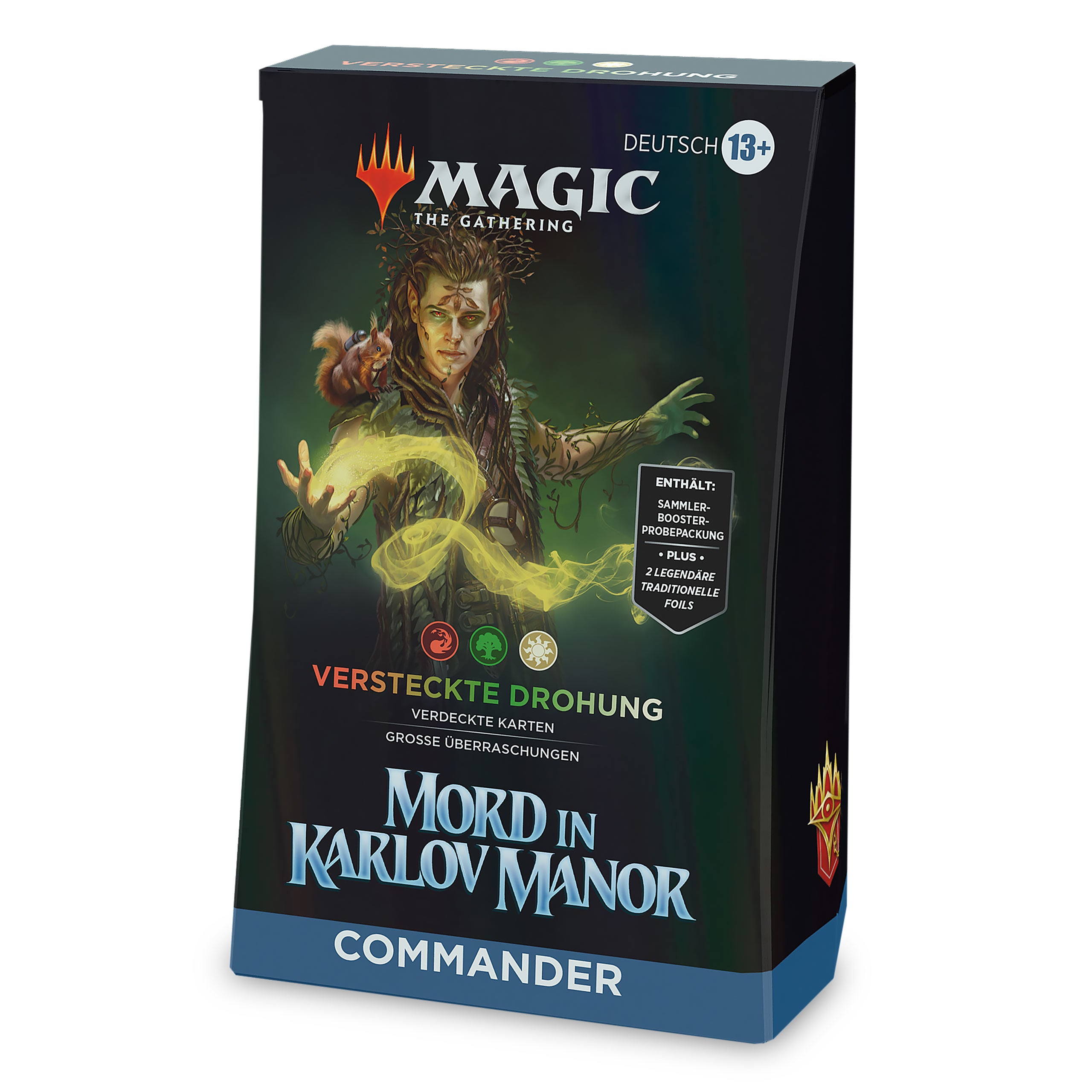 Produktbild Mord in Karlov Manor - Versteckte Drohung Commander Deck - Magic The Gathering