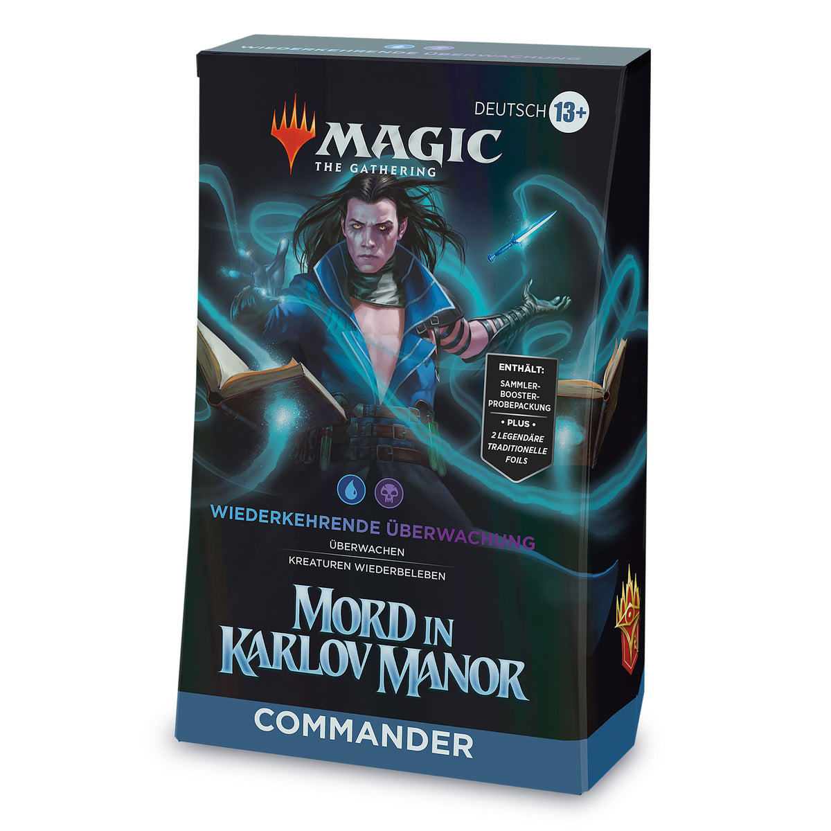 Produktbild Mord in Karlov Manor - Wiederkehrende Überwachung Commander Deck - Magic The Gathering