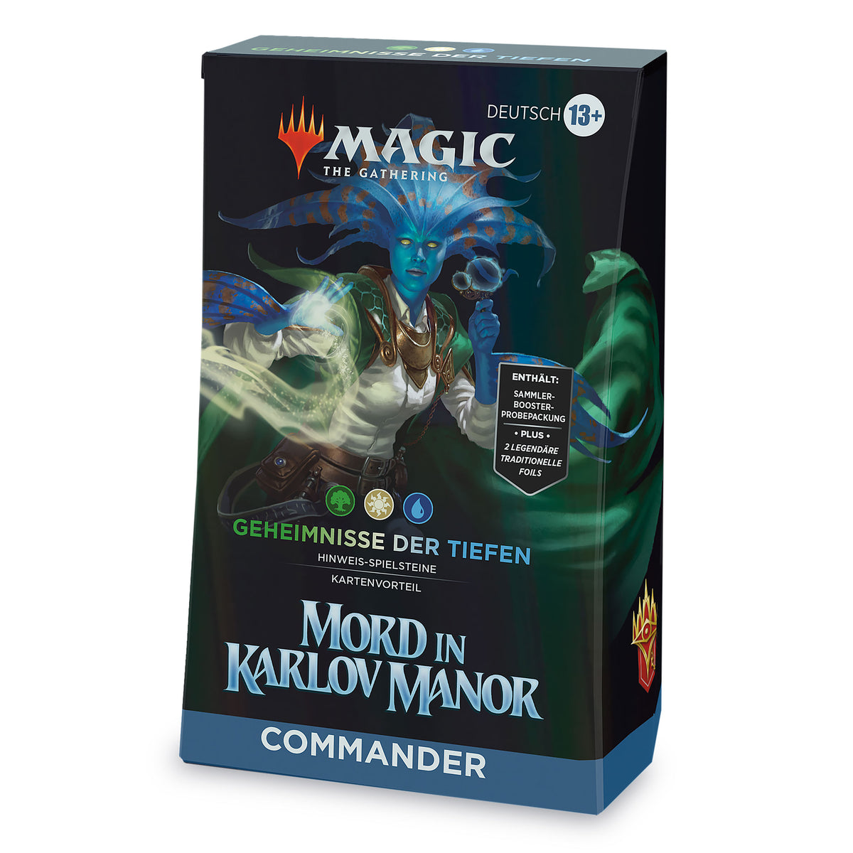 Produktbild Mord in Karlov Manor - Geheimnisse der Tiefen Commander Deck - Magic The Gathering