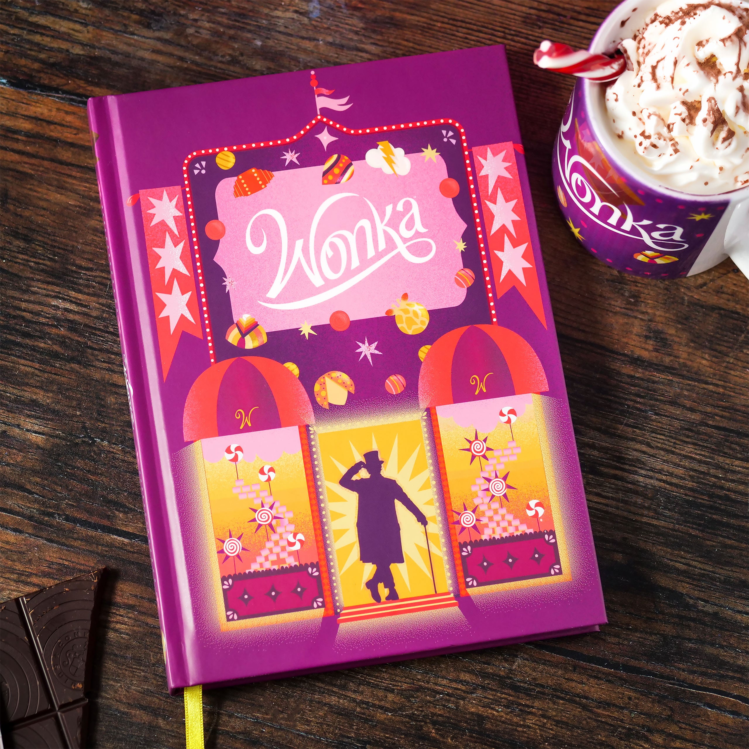 Product image Willy Wonka Notebook Wonka Dreams - Charlie and the Chocolate Factory