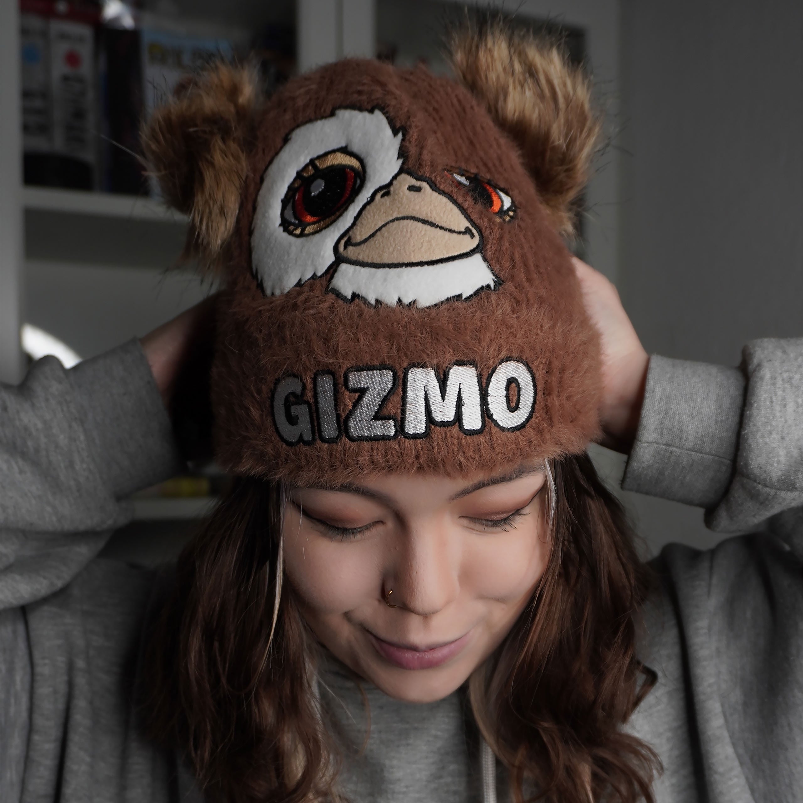 Produktbild Gremlins - Gizmo Mütze mit Bommeln