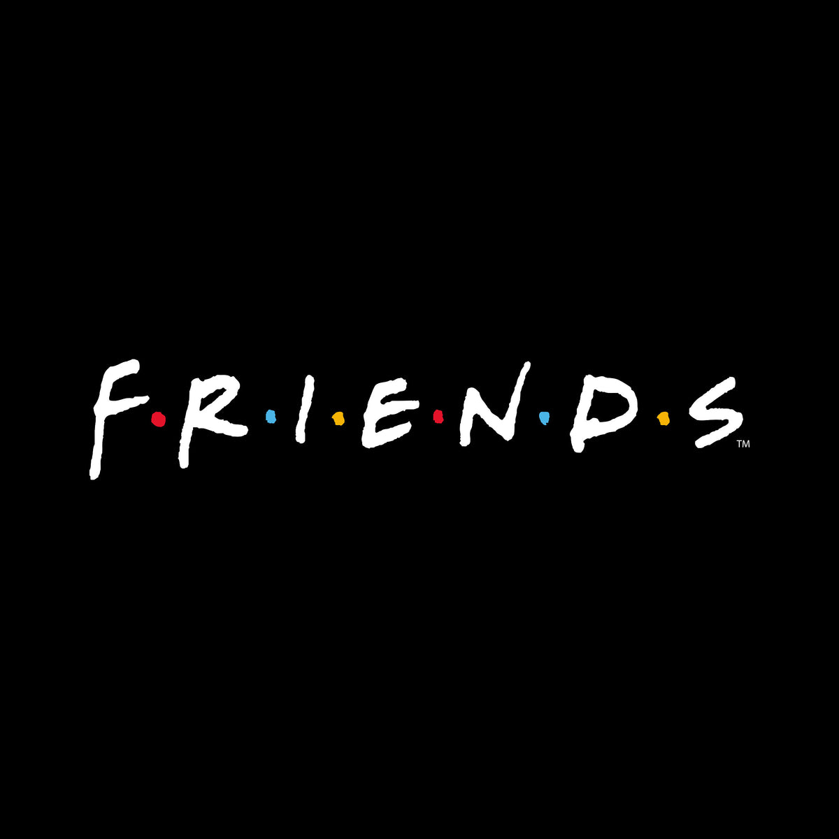 Produktbild Friends - Logo T-Shirt schwarz