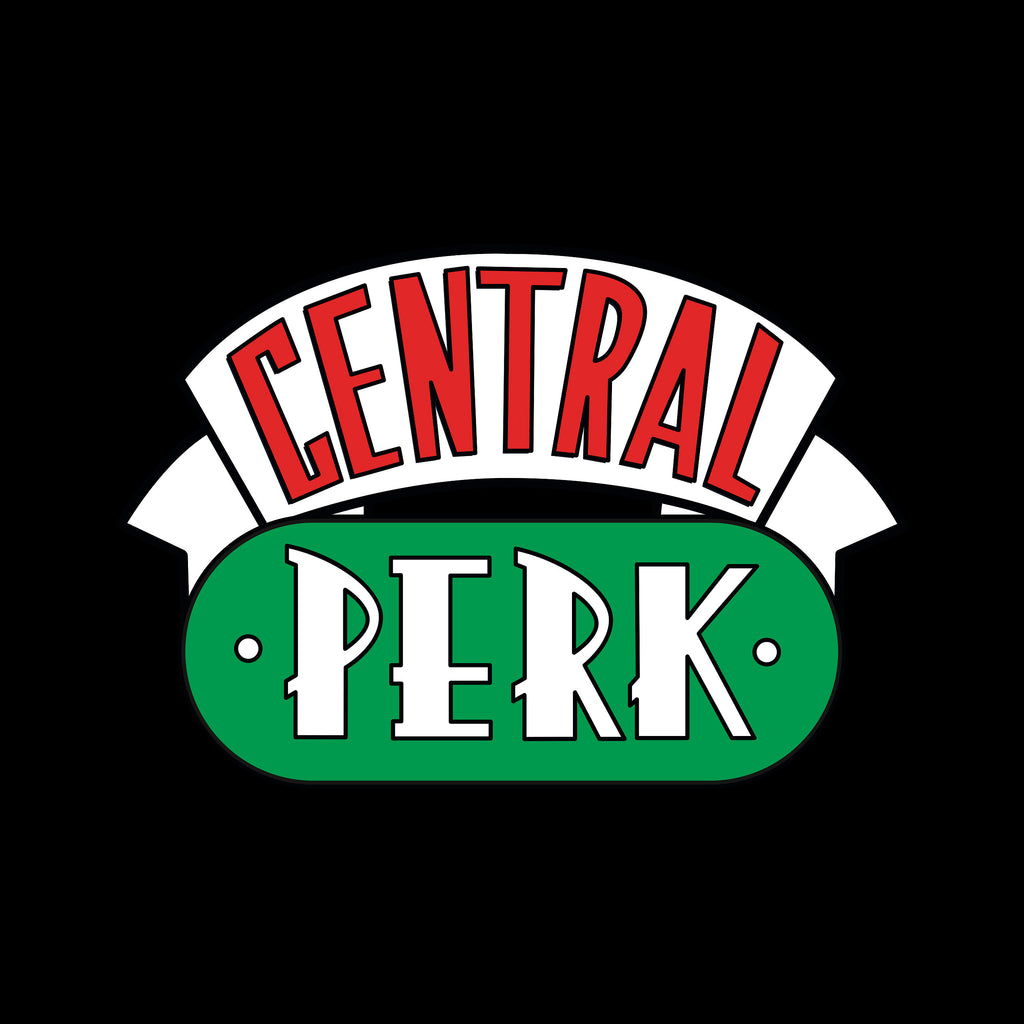 Produktbild Friends - Central Perk Logo T-Shirt schwarz