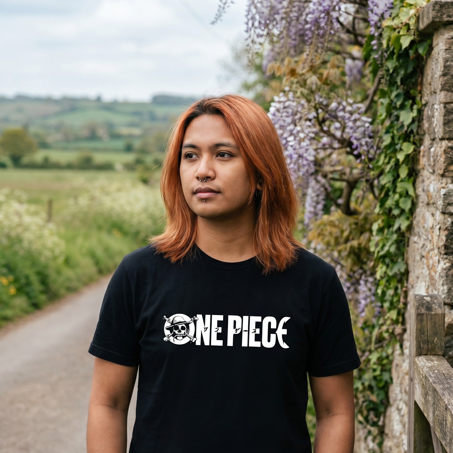 Produktbild One Piece - Serien Logo T-Shirt schwarz
