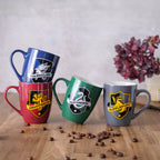 Produktbild Hufflepuff Logo Tasse grau - Harry Potter