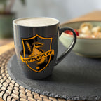 Produktbild Hufflepuff Logo Tasse grau - Harry Potter