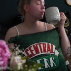 Produktbild Friends - Central Perk Kissen grün