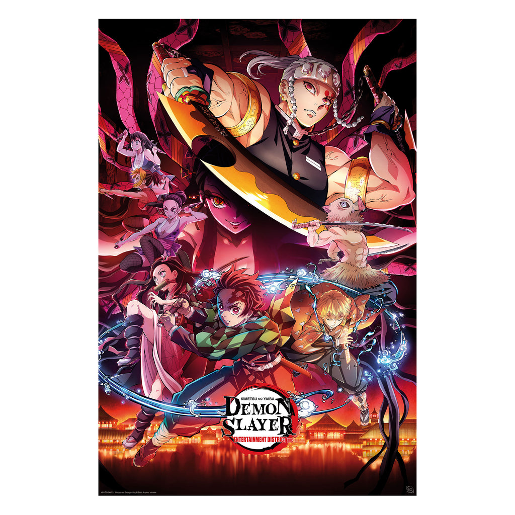 Demon Slayer - Entertainment District Maxi Poster