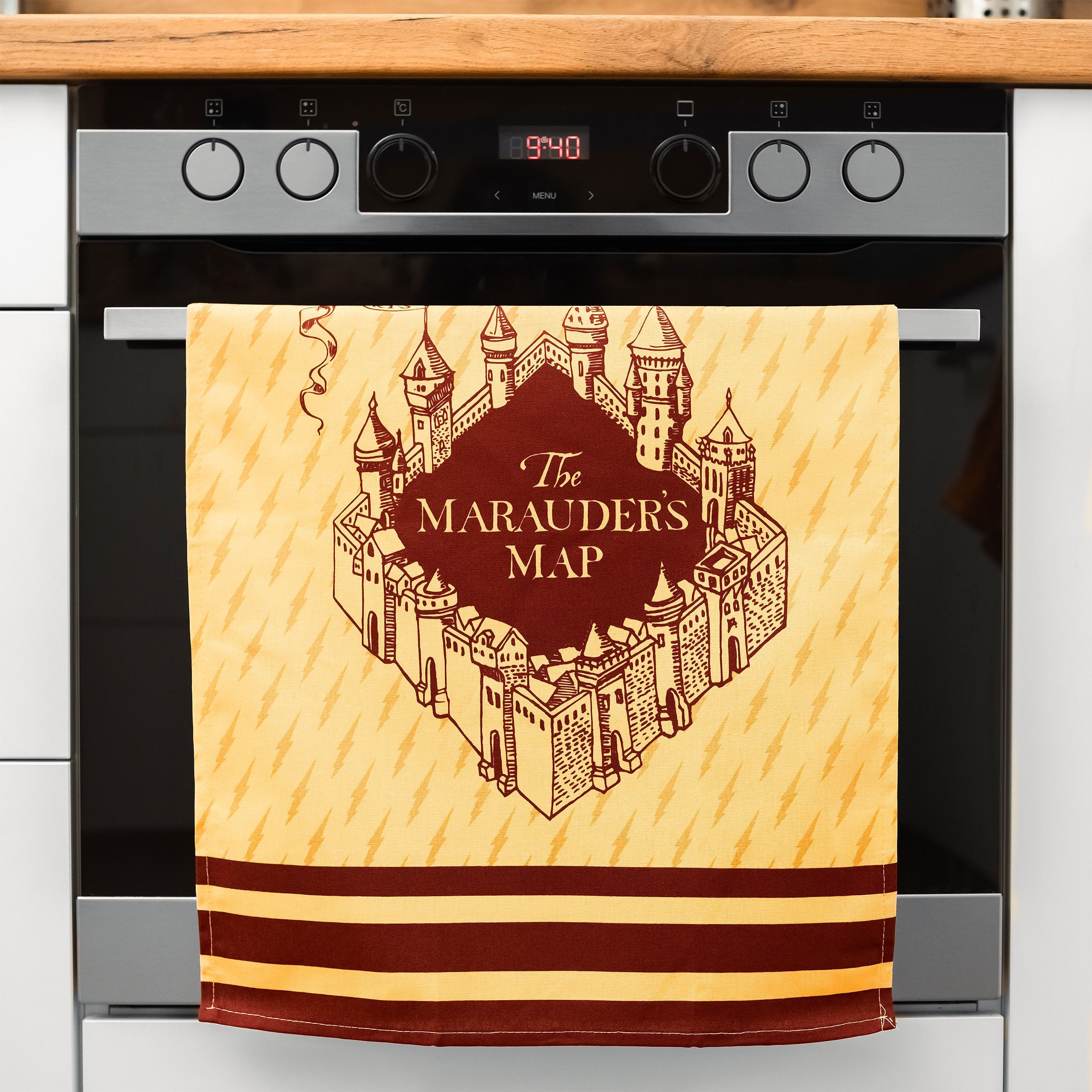 Produktbild Hogwarts und Karte des Rumtreibers Geschirrtücher Set - Harry Potter