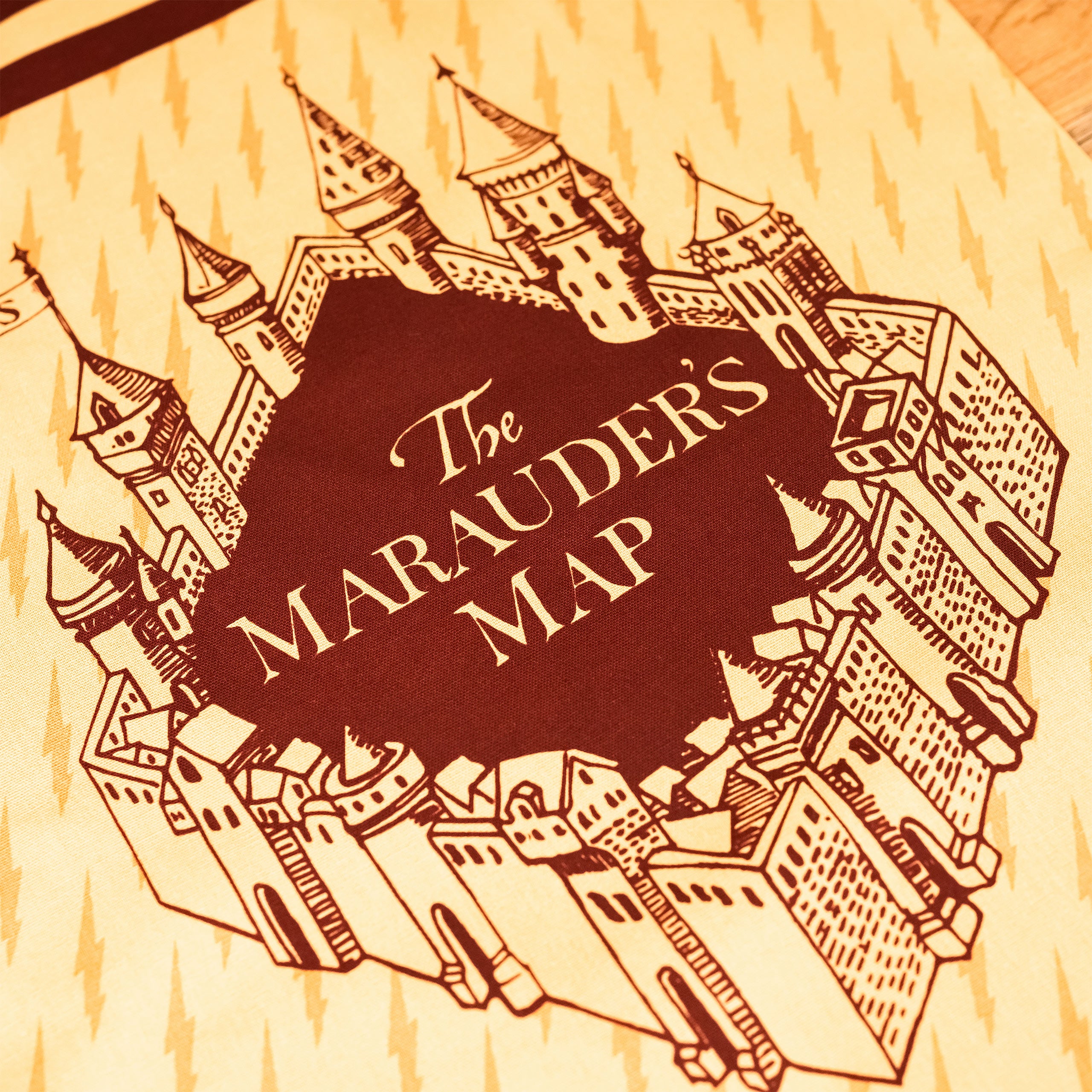 Produktbild Hogwarts und Karte des Rumtreibers Geschirrtücher Set - Harry Potter