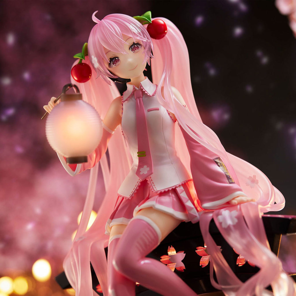 Hatsune Miku - Sakura Miku Figur Lantern Version