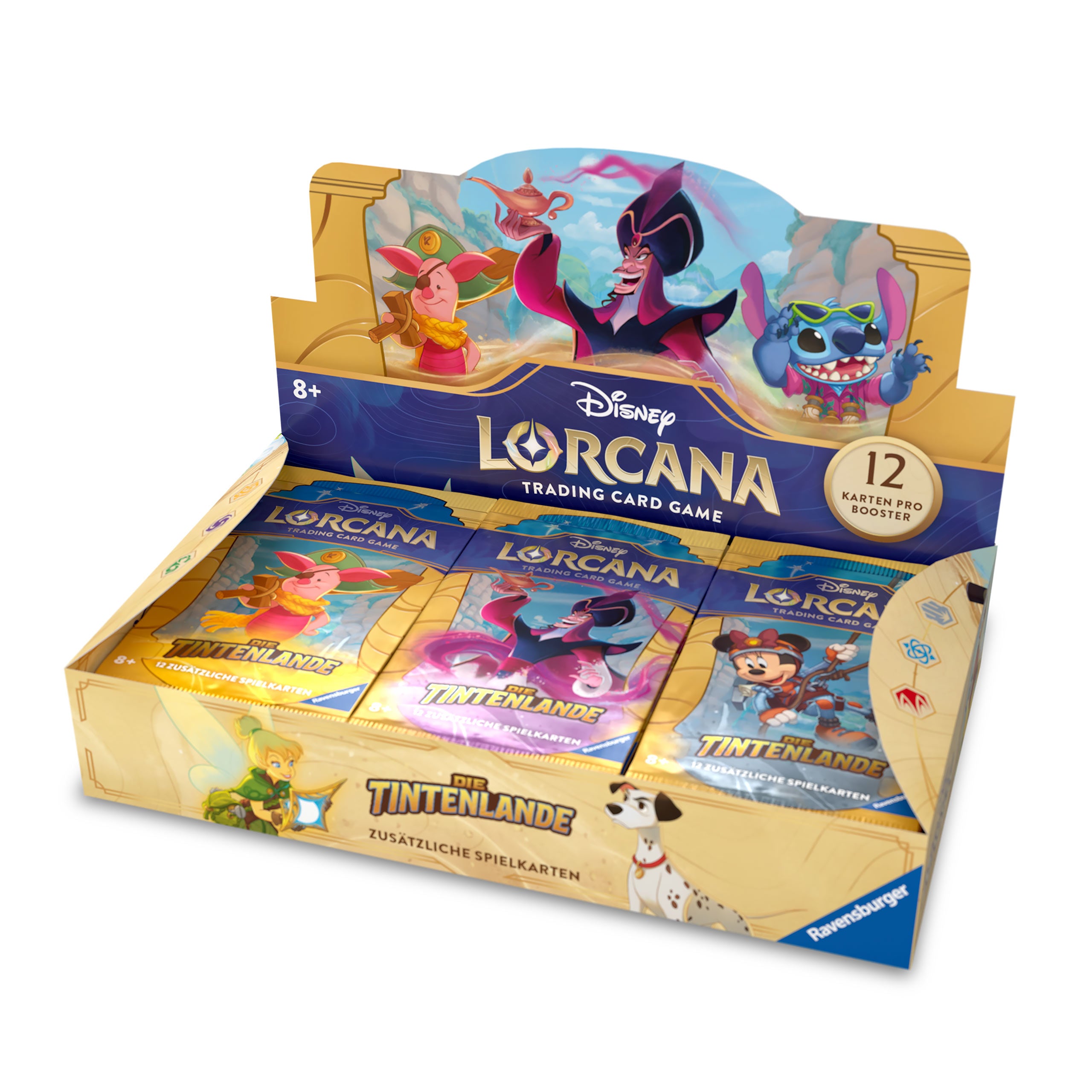 Produktbild Disney Lorcana Booster Display - Die Tintenlande Trading Card Game