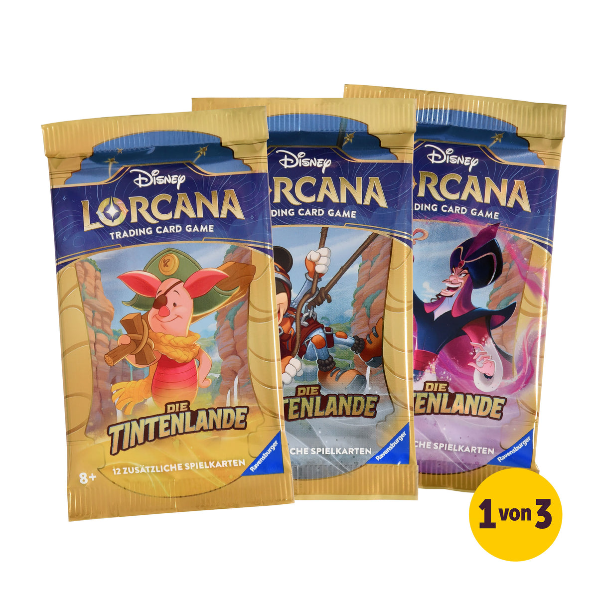 Produktbild Disney Lorcana Booster - Die Tintenlande Trading Card Game