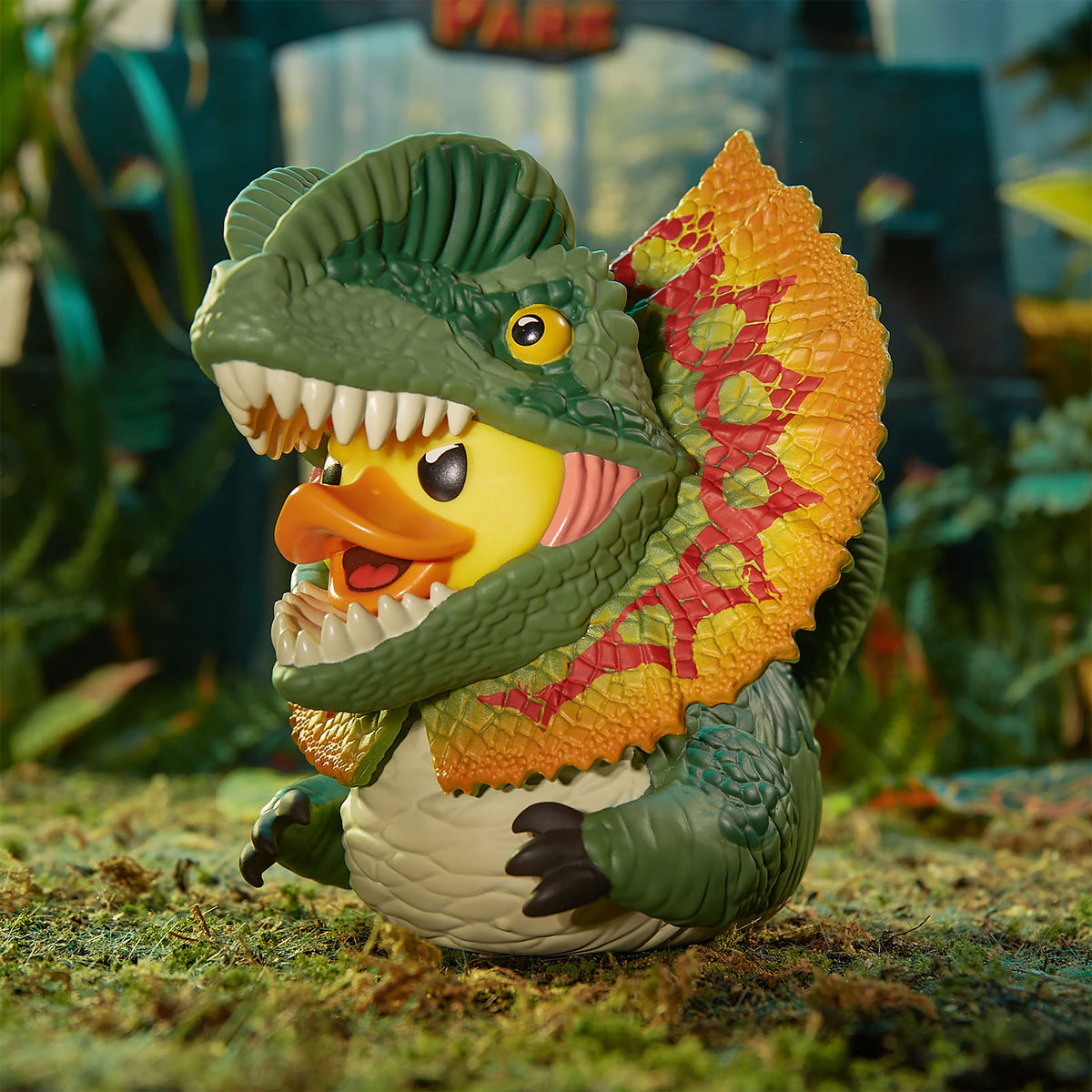 Produktbild Dilophosaurus TUBBZ Deko Ente - Jurassic Park