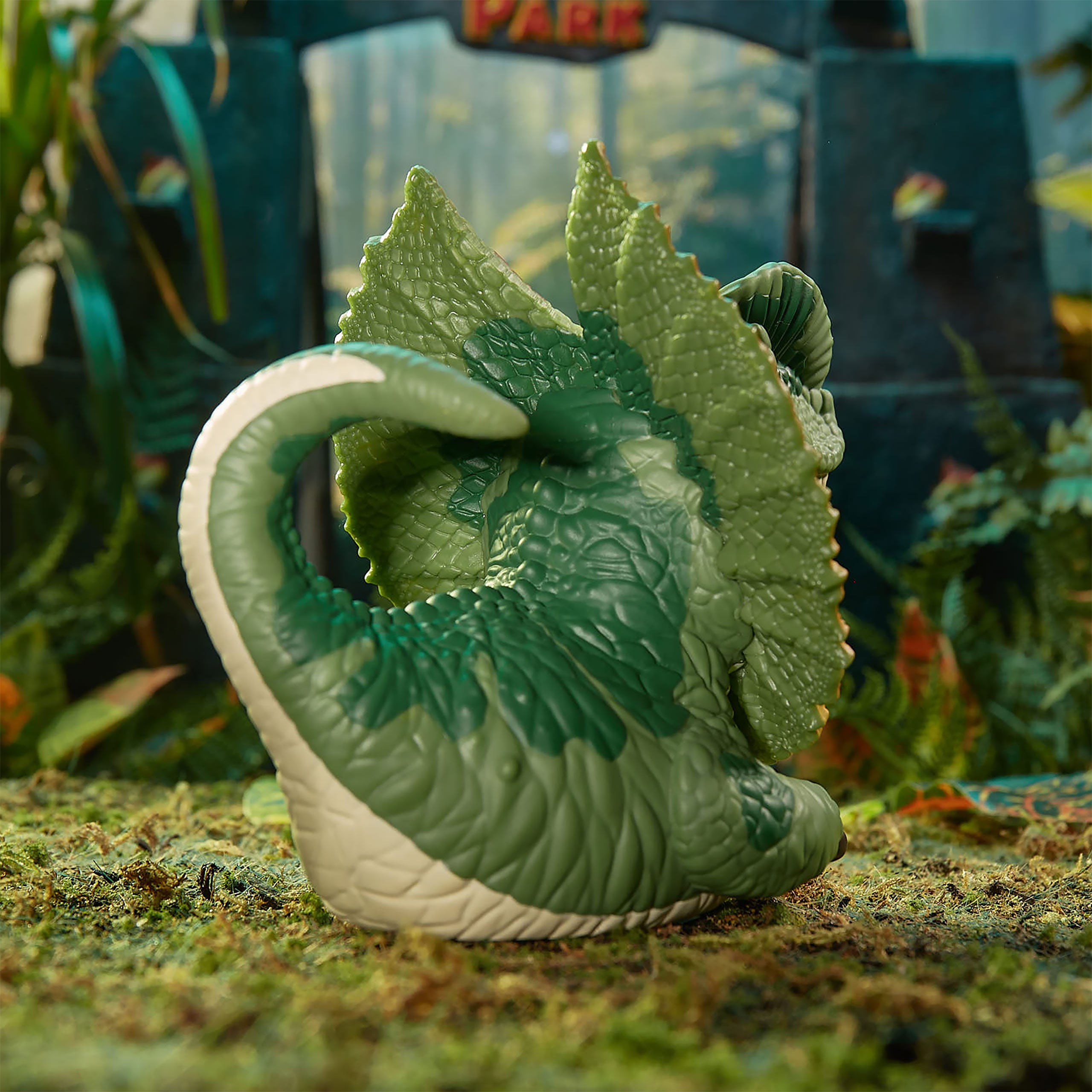 Produktbild Dilophosaurus TUBBZ Deko Ente - Jurassic Park