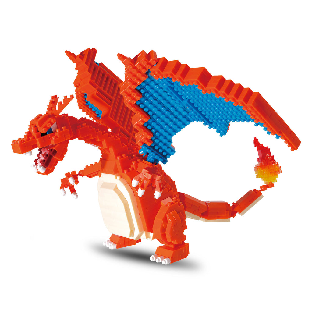 Produktbild Pokemon - Glurak nanoblock Mini Baustein Figur deluxe