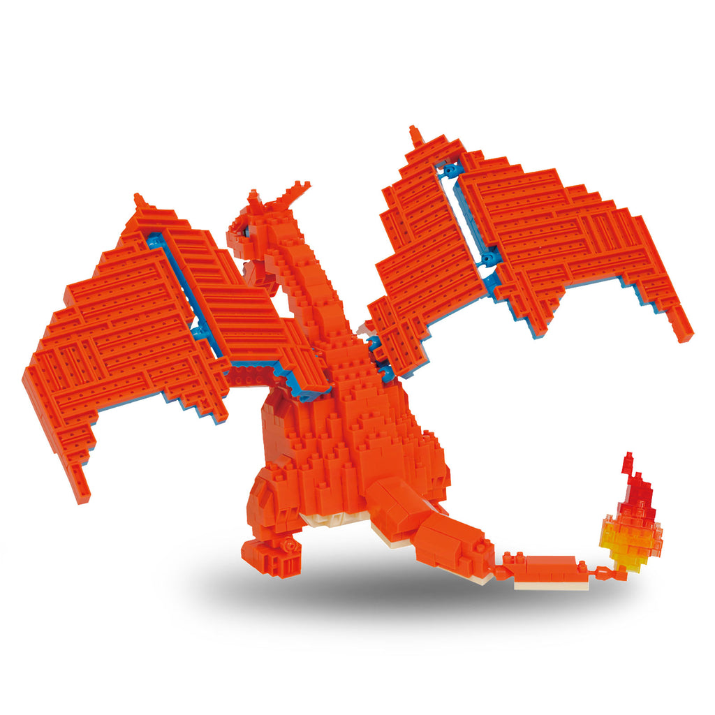 Produktbild Pokemon - Glurak nanoblock Mini Baustein Figur deluxe
