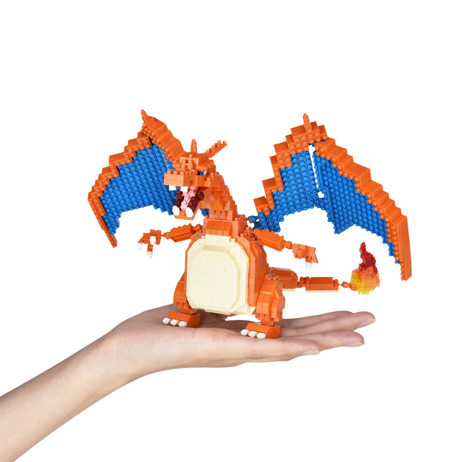 Produktbild Pokemon - Glurak nanoblock Mini Baustein Figur deluxe