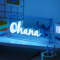 Produktbild Stitch Ohana Neon Lampe - Lilo & Stitch
