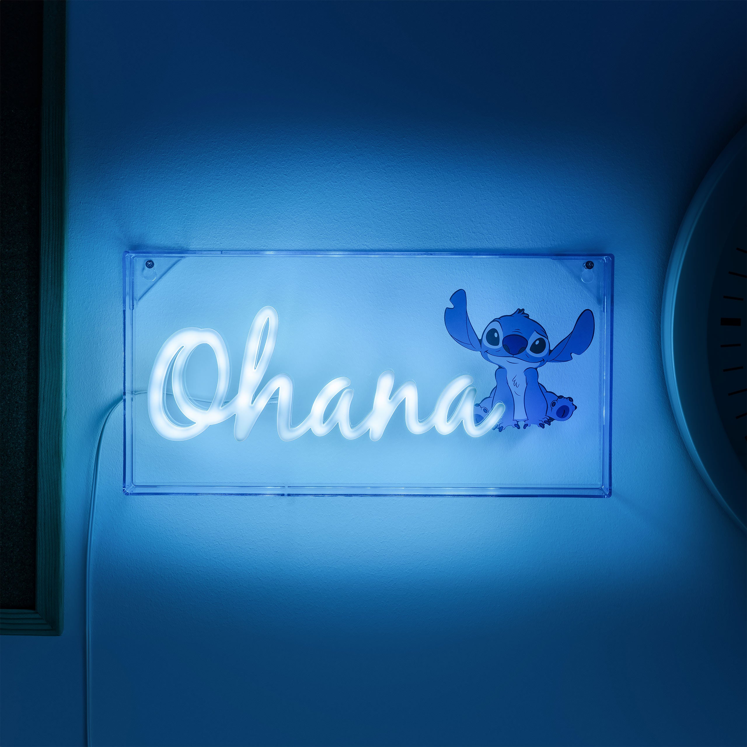 Produktbild Stitch Ohana Neon Lampe - Lilo & Stitch