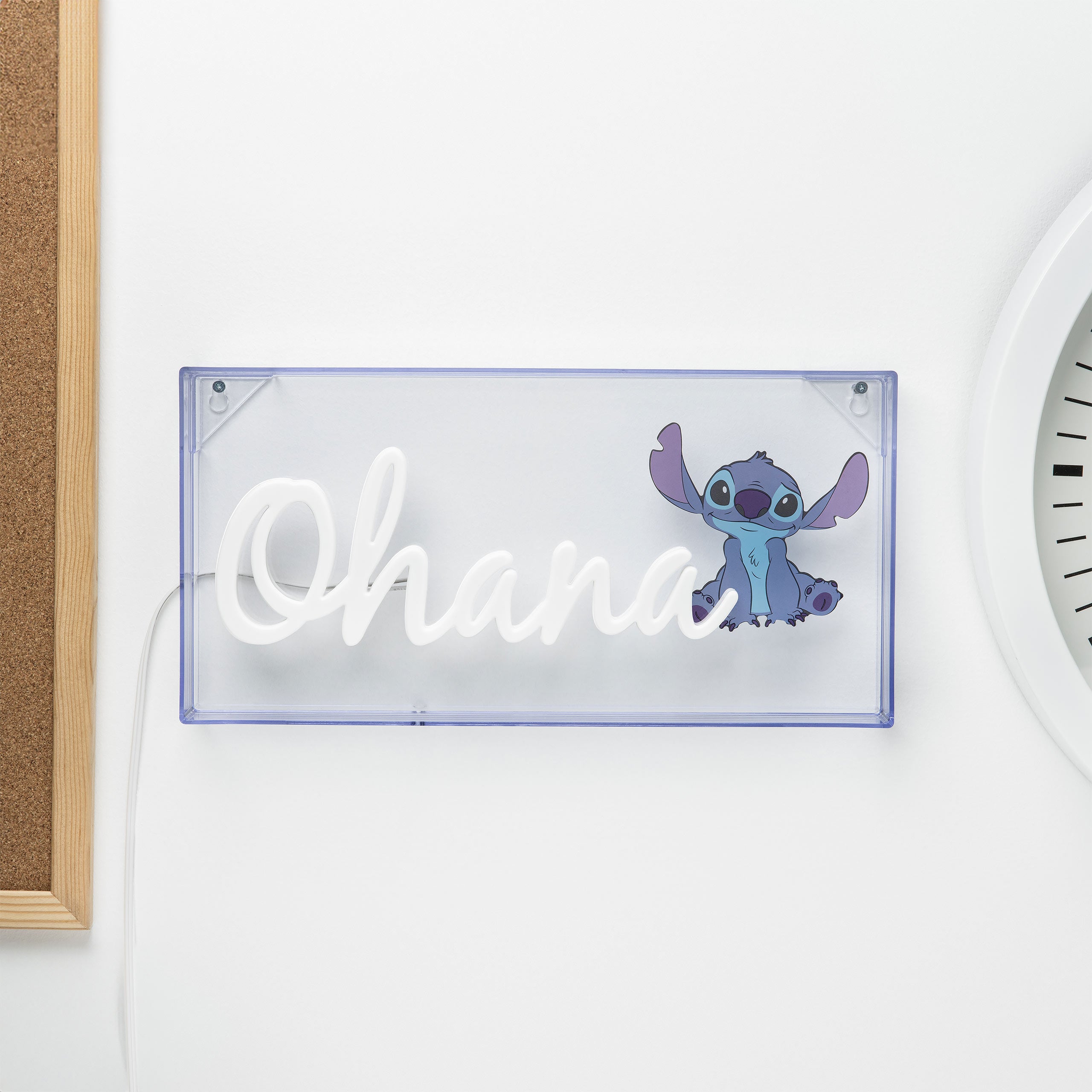 Produktbild Stitch Ohana Neon Lampe - Lilo & Stitch