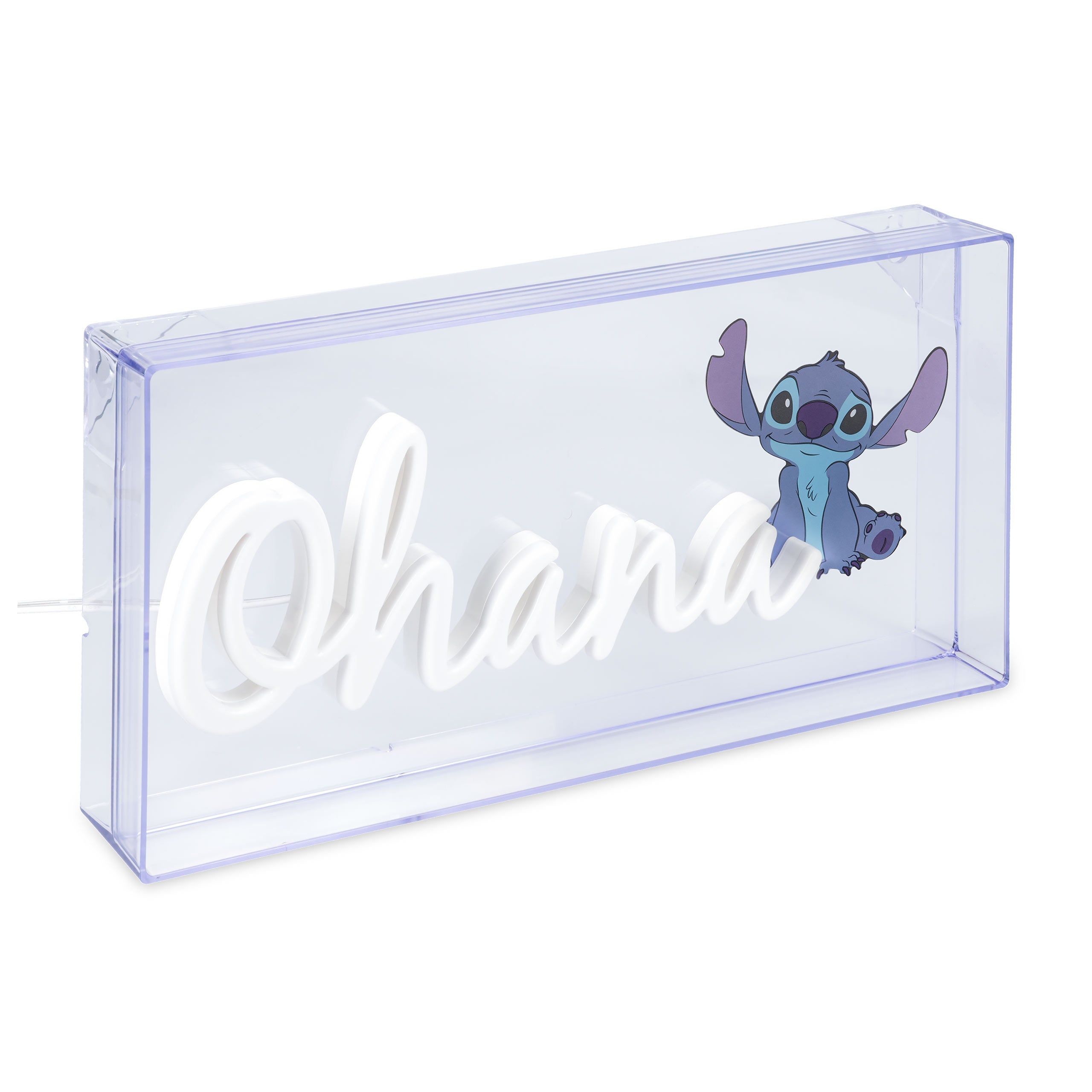 Produktbild Stitch Ohana Neon Lampe - Lilo & Stitch