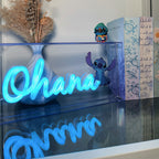 Produktbild Stitch Ohana Neon Lampe - Lilo & Stitch