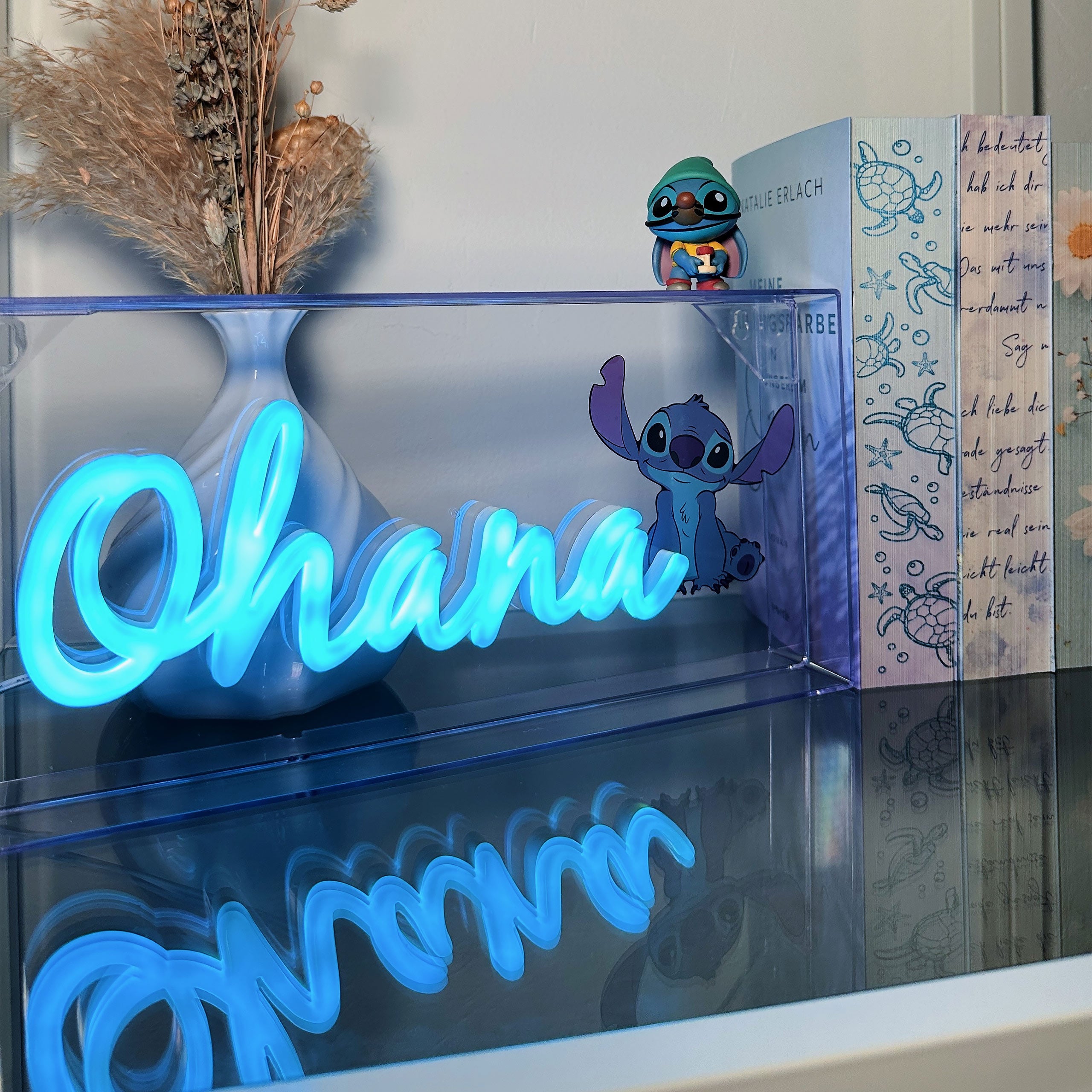 Produktbild Stitch Ohana Neon Lampe - Lilo & Stitch