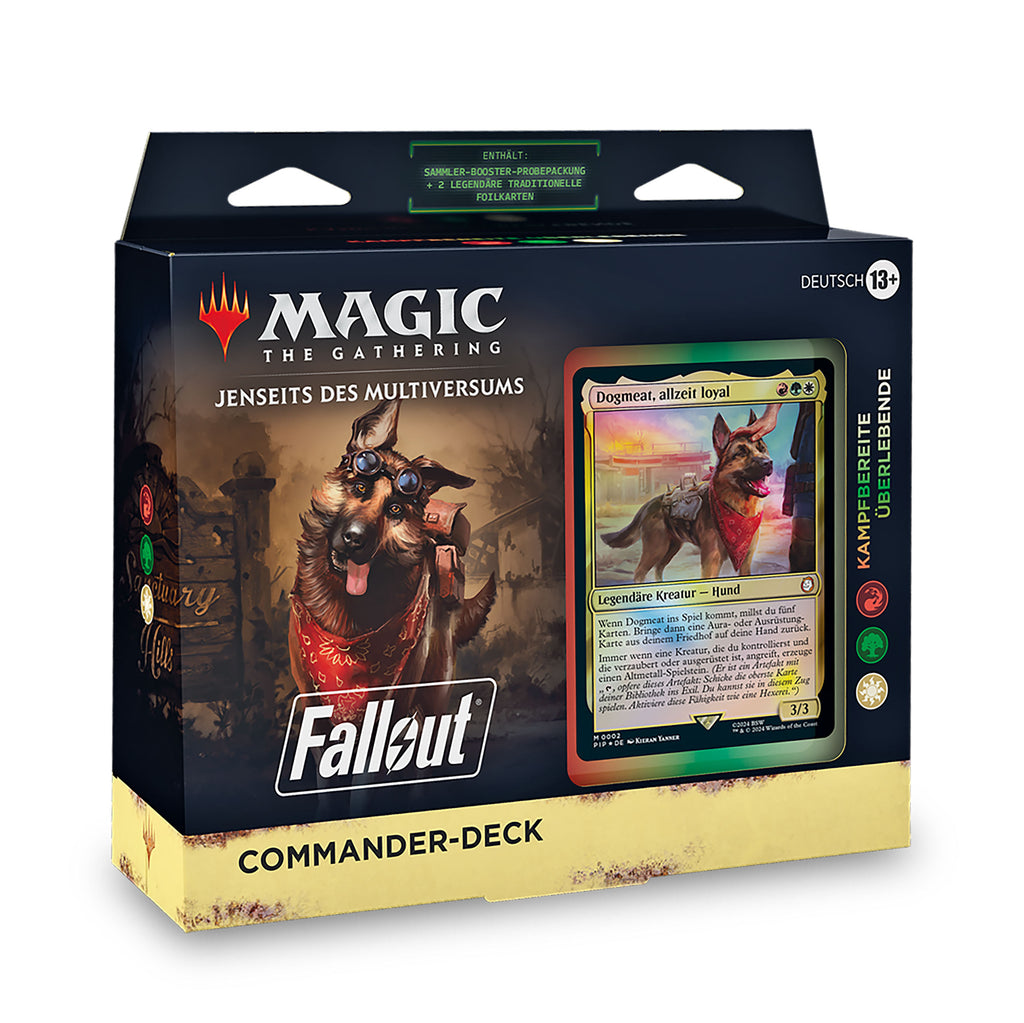 Produktbild Fallout - Kampfbereite Überlebende Commander Deck - Magic the Gathering