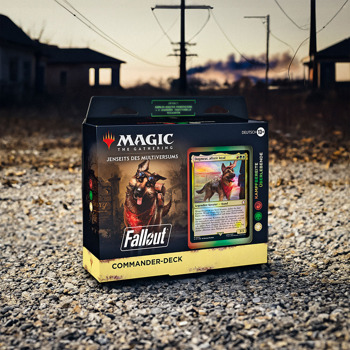 Produktbild Fallout - Kampfbereite Überlebende Commander Deck - Magic the Gathering