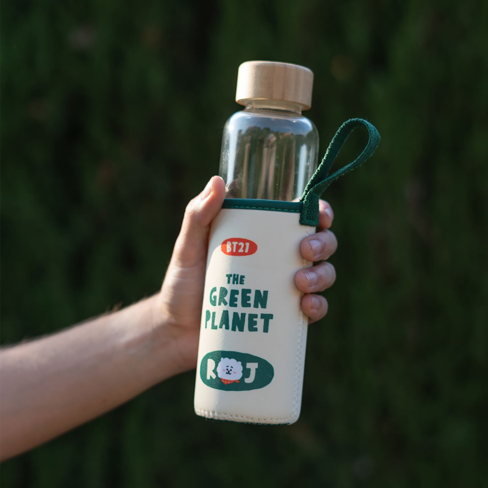 Produktbild Line Friends - BT21 Green Planet RJ Trinkflasche