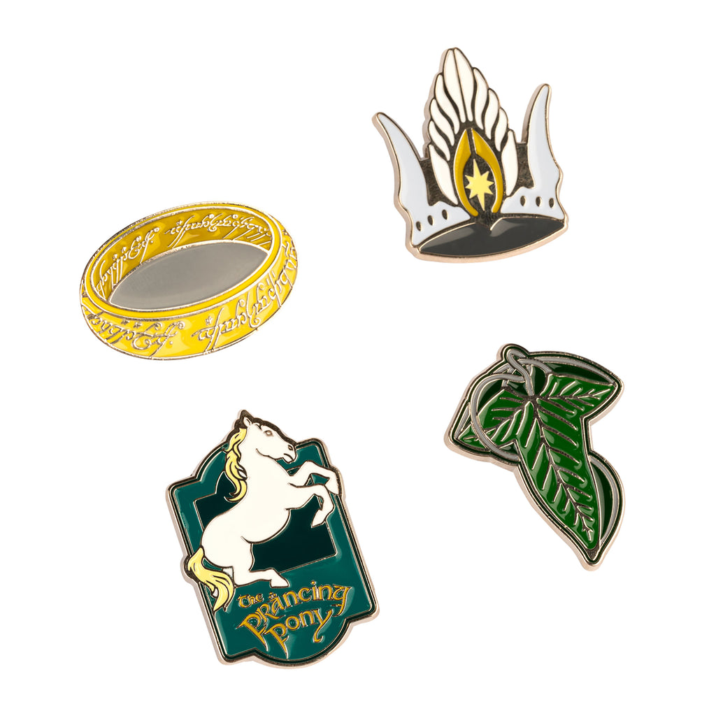 Produktbild Der Herr der Ringe - Symbols Pins 4er Set