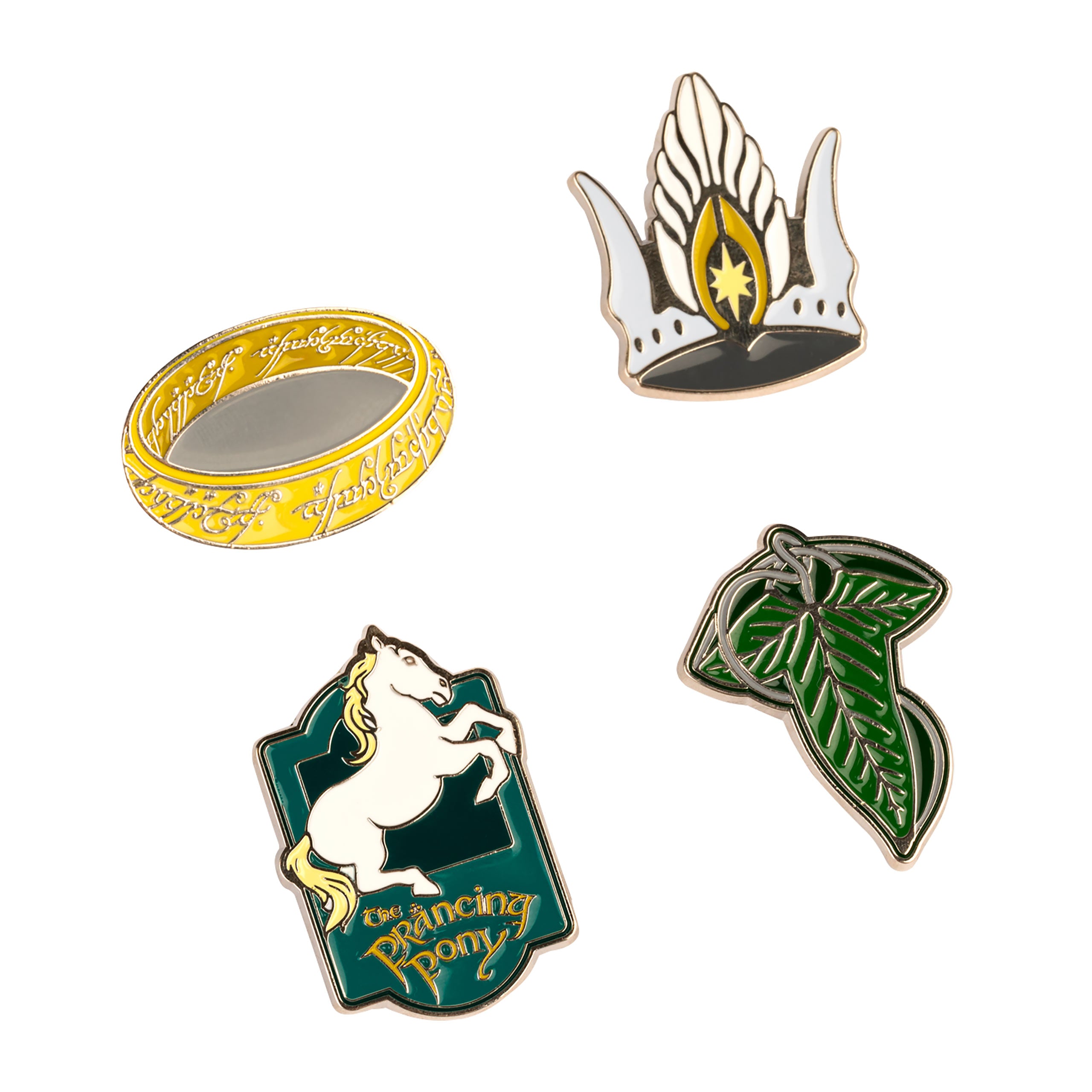 Produktbild Der Herr der Ringe - Symbols Pins 4er Set