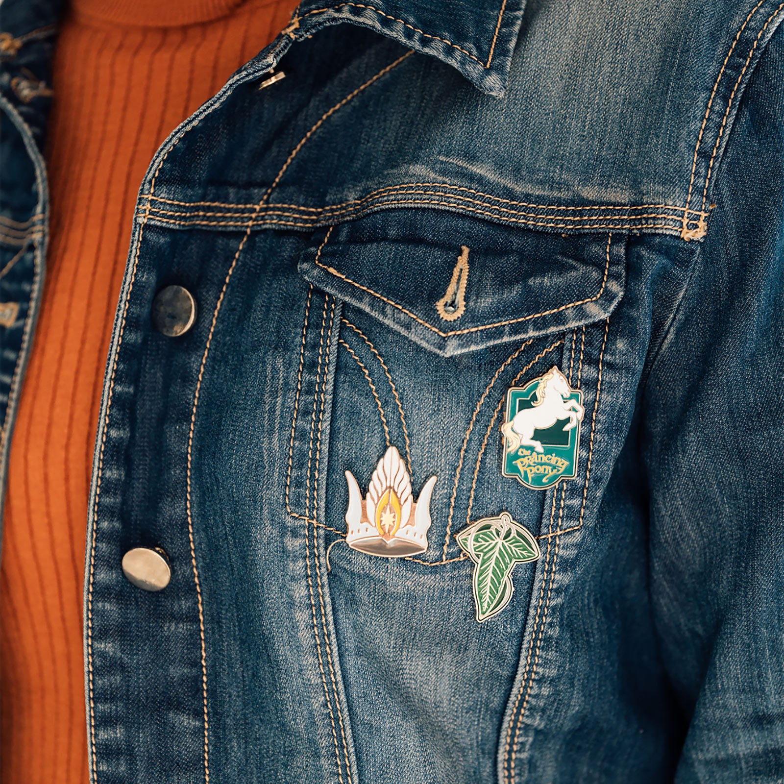 Produktbild Der Herr der Ringe - Symbols Pins 4er Set