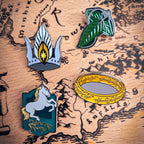 Produktbild Der Herr der Ringe - Symbols Pins 4er Set